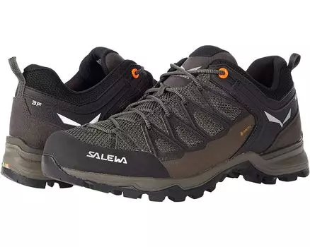 Походная обувь SALEWA Mountain Trainer Lite GTX, цвет Wallnut/Fluo Orange