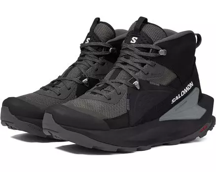 Походная обувь Salomon Elixir Mid GORE-TEX, цвет Black/Magnet/Quiet Shade