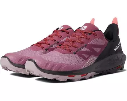 Походная обувь Salomon Outpulse GTX, цвет Tulipwood/Black/Poppy Red