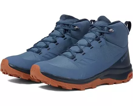 Походная обувь Salomon Outsnap CSWP, цвет Bering Sea/Carbon/Gum8
