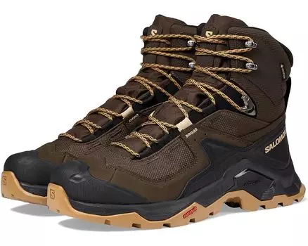 Походная обувь Salomon Quest Element GTX, цвет Delicioso Black Dull Gold