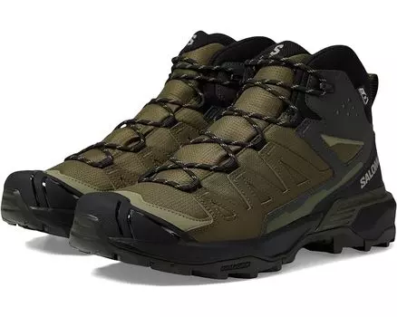 Походная обувь Salomon X Ultra 360 Mid CSWP, цвет Olive Night