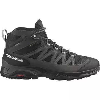 Походная обувь Salomon X-Ward Leather Mid Goretex, серый