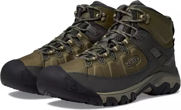 Походная обувь Targhee Exp Mid WP KEEN, цвет Dark Olive/Plaza Taupe