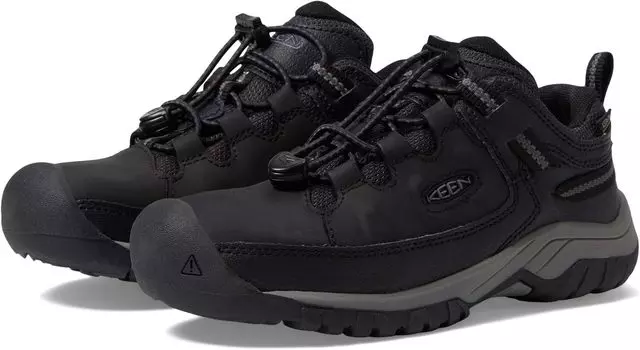 Походная обувь Targhee Low WP KEEN, цвет Black/Steel Grey