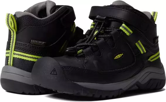 Походная обувь Targhee Mid WP KEEN, цвет Black/Steel Grey