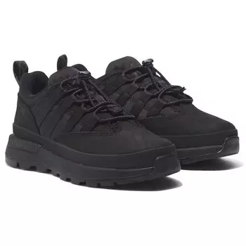 Походная обувь Timberland Euro Trekker Low Fabric Leather Junior, черный