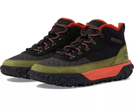 Походная обувь Timberland Greenstride Motion 6 Super Mid, цвет Black W Medium Green