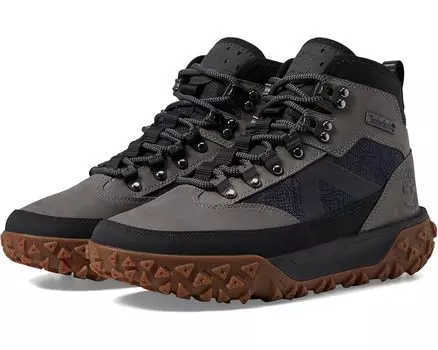 Походная обувь Timberland Greenstride Motion 6 Super Mid, цвет Medium Grey Nubuck