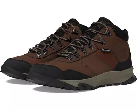Походная обувь Timberland Lincoln Peak Mid Waterproof, цвет Dark Brown Leather