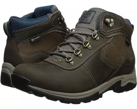 Походная обувь Timberland Mt. Maddsen Mid Leather Waterproof, цвет Medium Grey Full Grain
