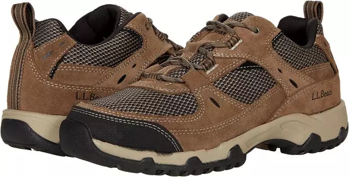 Походная обувь Trail Model Hiker 4 Ventilated Low L.L.Bean, цвет Dark Cement/Sable