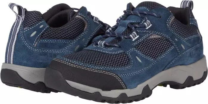 Походная обувь Trail Model Hiker 4 Ventilated Low L.L.Bean, цвет Storm Blue/Carbon Navy