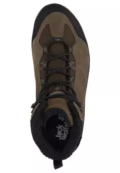 Походная обувь Vojo 3 Wt Texapore Mid Jack Wolfskin, коричневый/фантом