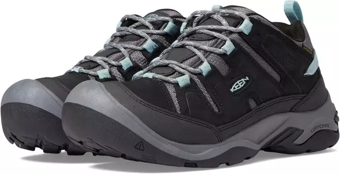Походная обувь водонепроницаемая Circadia Waterproof KEEN, цвет Black/Cloud Blue