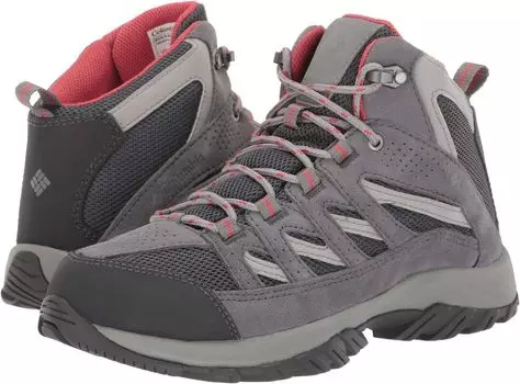 Походная обувь водонепроницаемая Crestwood Mid Waterproof Columbia, цвет Graphite/Daredevil