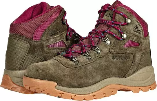 Походная обувь водонепроницаемая Newton Ridge Plus Waterproof Amped Columbia, цвет Peatmoss/Red Onion