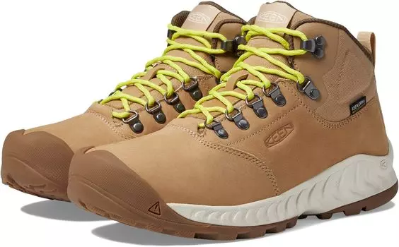 Походная обувь водонепроницаемая NXIS Explorer Mid Waterproof KEEN, цвет Safari/Birch