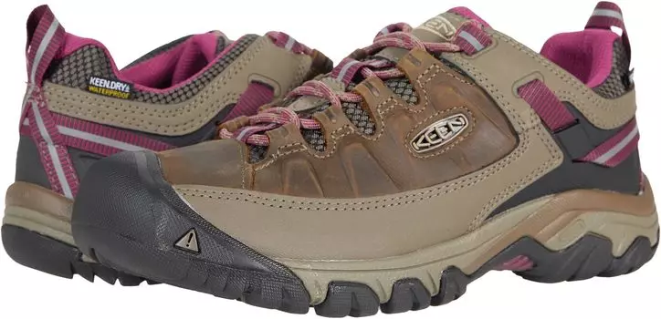 Походная обувь водонепроницаемая Targhee III Waterproof KEEN, цвет Weiss/Boysenberry 1