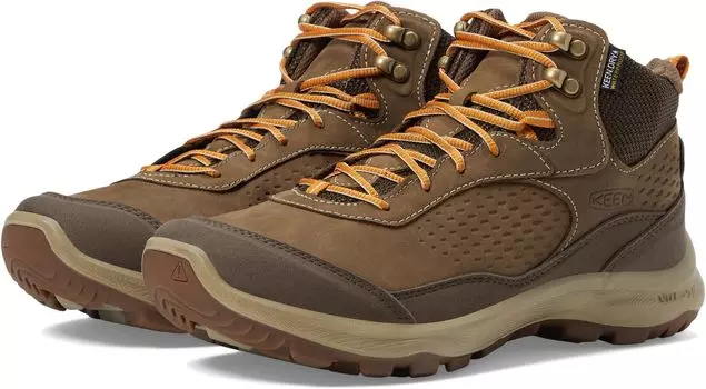 Походная обувь водонепроницаемая Terradora Explorer Mid Waterproof KEEN, цвет Canteen/Curry