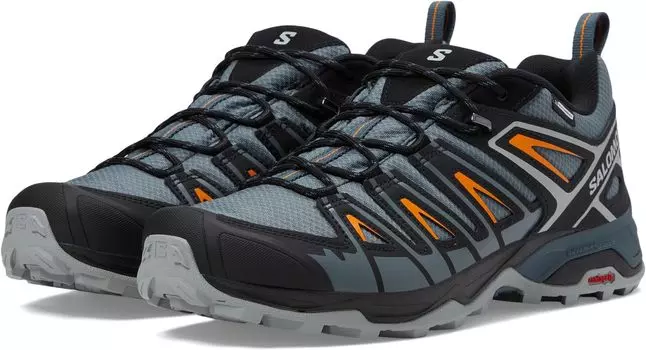 Походная обувь водонепроницаемая X Ultra Pioneer Climasalomon Waterproof Salomon, цвет Stormy Weather Black Turmeric