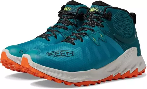 Походная обувь водонепроницаемая Zionic Mid Waterproof KEEN, цвет Fjord Blue/Evening Primrose