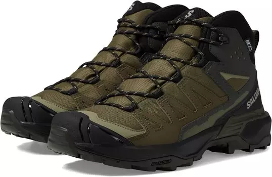 Походная обувь X Ultra 360 Mid CSWP Salomon, цвет Olive Night