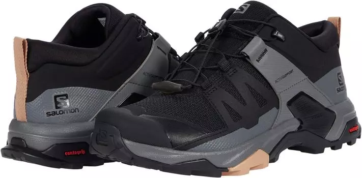 Походная обувь X Ultra 4 Salomon, цвет Black/Quiet Shade/Sirocco