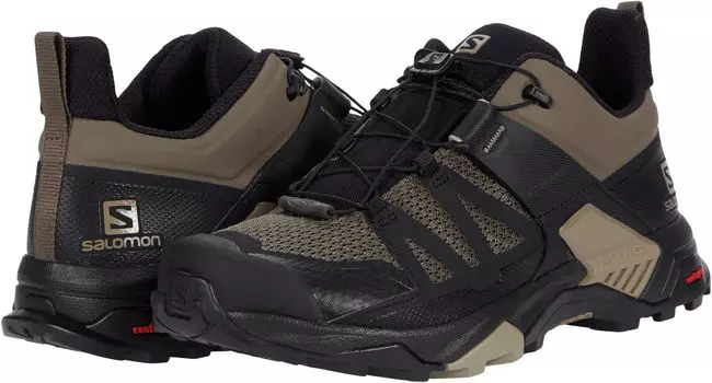 Походная обувь X Ultra 4 Salomon, цвет Bungee Cord/Black/Vintage Khaki