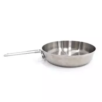 Походная сковорода из нержавеющей стали с двойным дном Quechua MH100