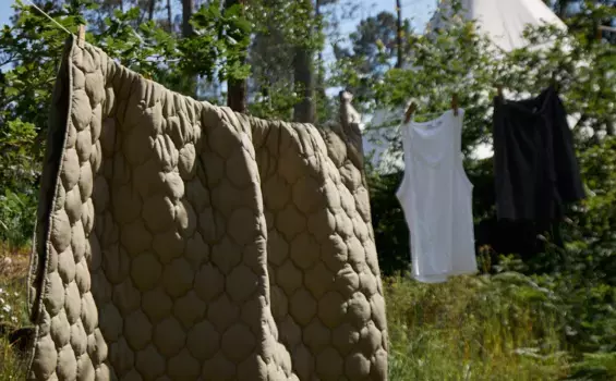 Походное одеяло на открытом воздухе Zara Home, цвет Moss Green