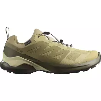 Походные беговые кроссовки Salomon X-Adventure Goretex, зеленый