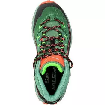 Походные ботинки Alp Trainer Mid GTX — детские Salewa, цвет Myrtle/Tender Shot