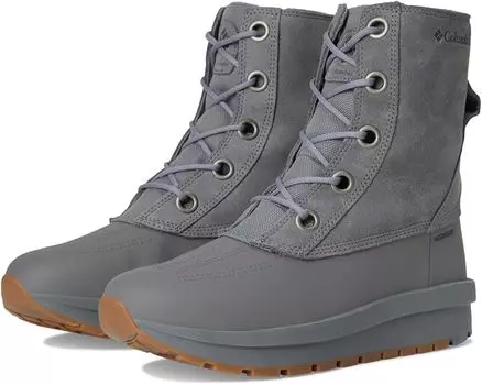 Походные ботинки Columbia Moritza Shield Omni-Heat, цвет Titanium Grey Steel/New Moon
