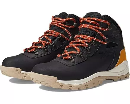 Походные ботинки Columbia Newton Ridge Plus, цвет Black/Golden Yellow