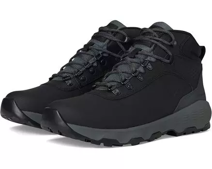 Походные ботинки Columbia Newton Wander Leather, цвет Black/Grill