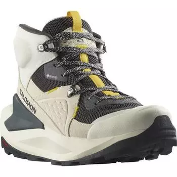 Походные ботинки Elixir Mid Gore-Tex мужские Salomon, цвет Vanilla Ice/Phantom/Lemon