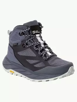 Походные ботинки Jack Wolfskin TERRAVENTURE TEXAPORE MID W, серый