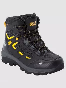 Походные ботинки Jack Wolfskin VOJO TEXAPORE MID K, черный