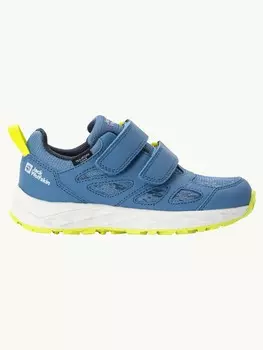 Походные ботинки Jack Wolfskin WOODLAND 2 TEXAPORE LOW VC K, синий