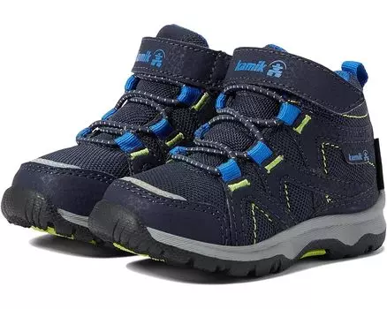 Походные ботинки Kamik Trek, цвет Navy/Lime