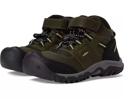 Походные ботинки Keen Ridge Flex Mid WP, цвет Dark Olive/Dusky Citron