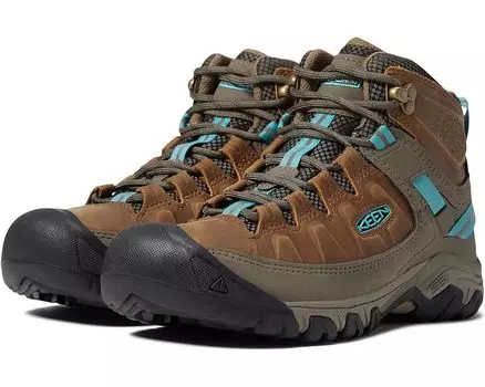 Походные ботинки KEEN Targhee III Mid WP, цвет Toasted Coconut/Porcelain