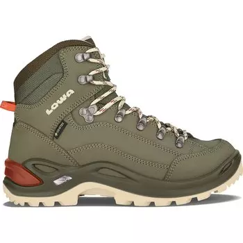Походные ботинки Lowa Renegade Goretex Mid, зеленый