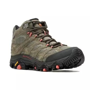 Походные ботинки Merrell Moab 3 Mid Goretex, зеленый