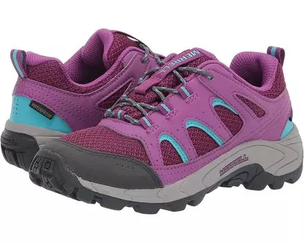 Походные ботинки Merrell Oakcreek Low Lace Waterproof, цвет Paloma/Berry