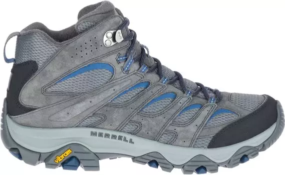 Походные ботинки Moab 3 Mid — мужские Merrell, серый