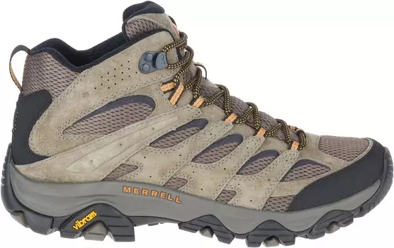 Походные ботинки Moab 3 Mid — мужские Merrell, хаки