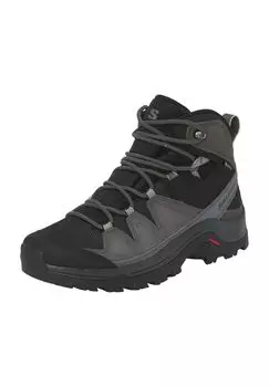 Походные ботинки Quest Rove GTX, водонепроницаемые, прочные, женские salomon, цвет Black Magnet Quiet