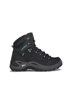 Походные ботинки RENEGADE GTX MID WS WIDE LOWA, цвет Asphalt/t_rkis
